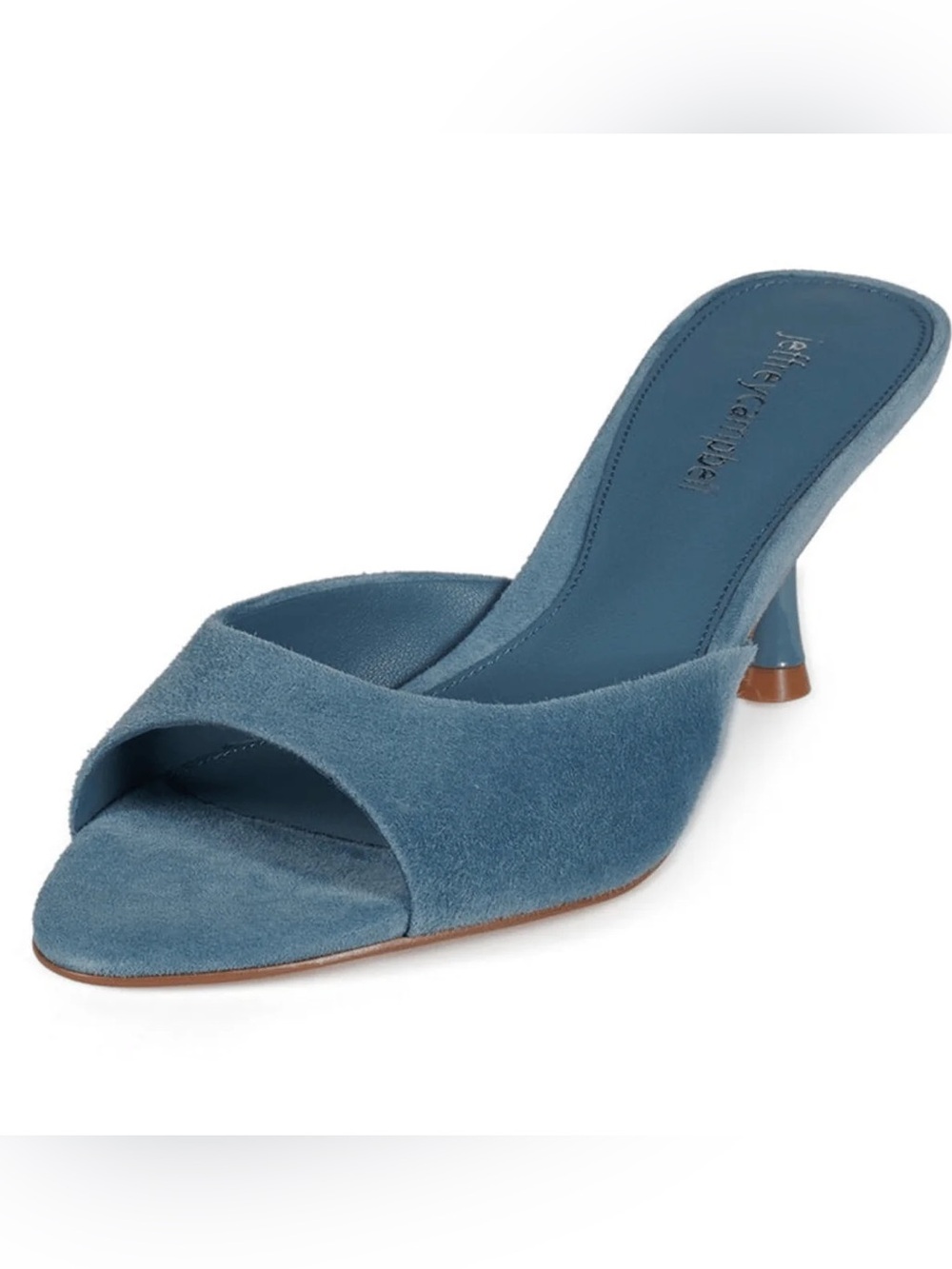 Jeffrey Campbell spy kid size 8, never worn blue suede sandals